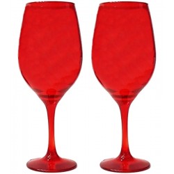 Jogo 2 Taças 490 ML Barone Red Vermelha